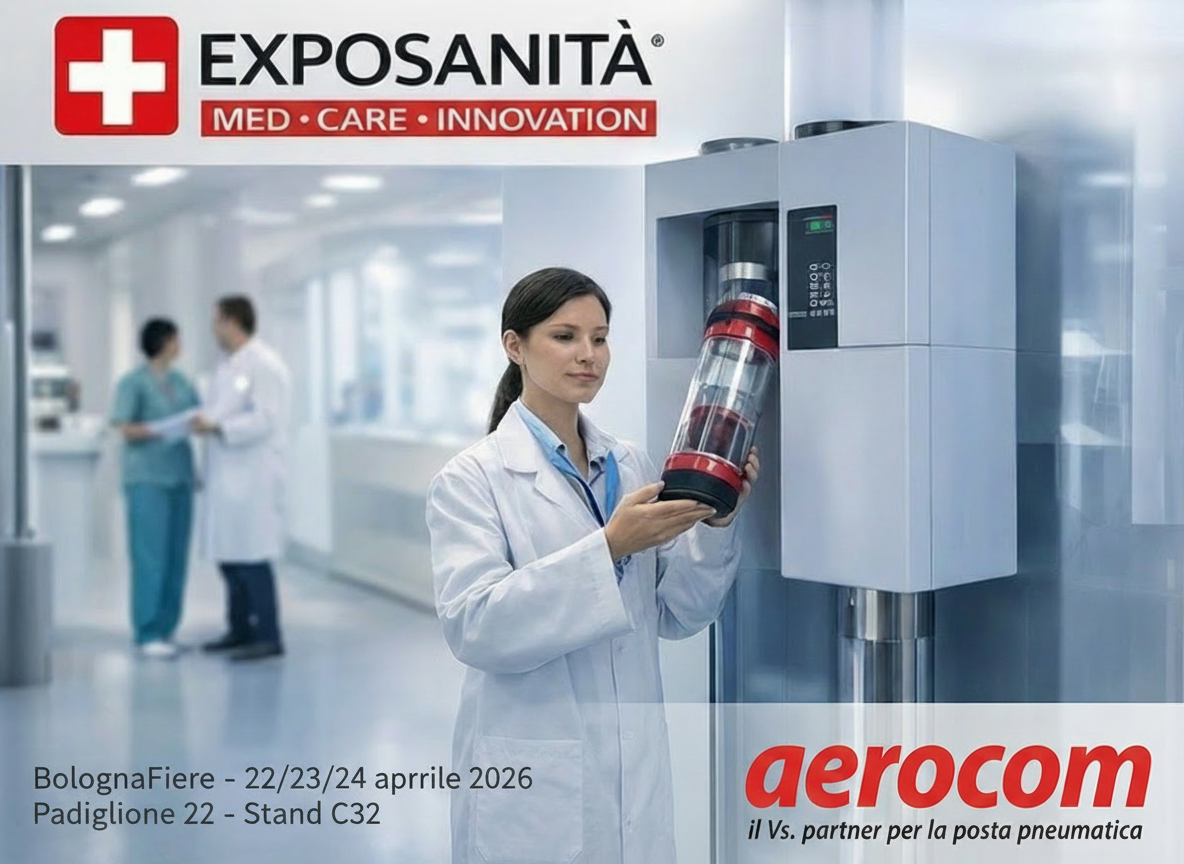 L’infrastruttura invisibile dell’ospedale moderno: la posta pneumatica aerocom accelera la Sanità