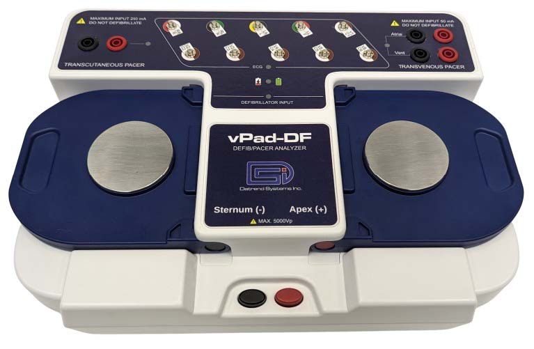 Datrend vPad-DF Analizzatore per Defibrillatori e Pacemaker
