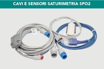 SENSORI SATURIMETRIA SPO2 E CAVI ESTENSIONE