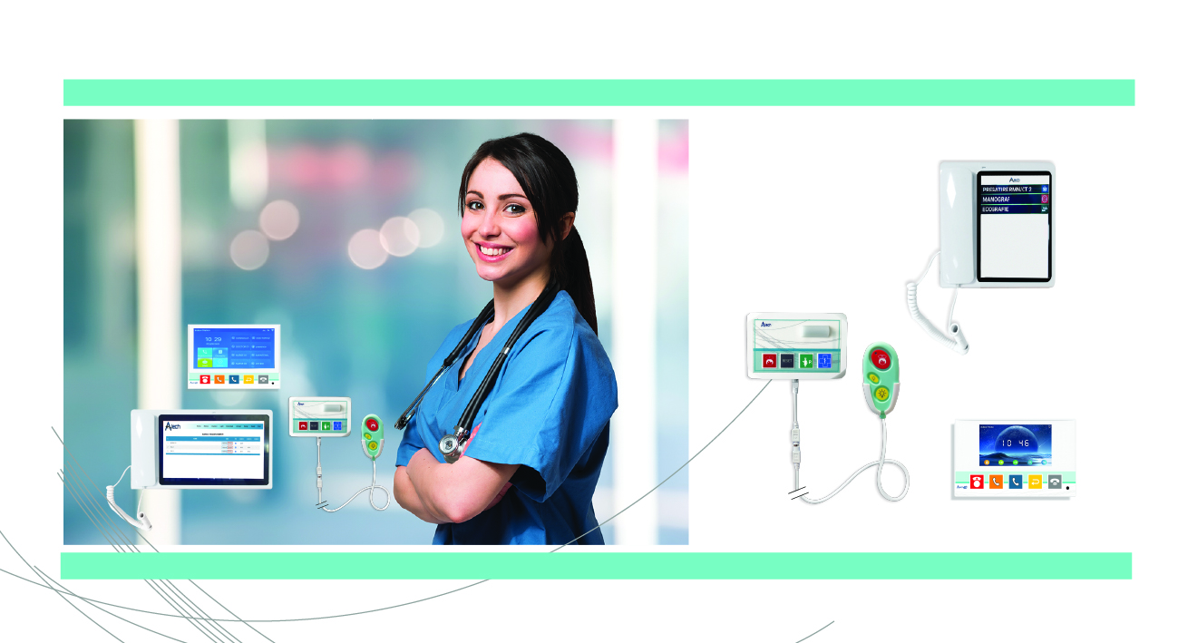 Alech 4.0 Sistemi di chiamata Infermieri IP