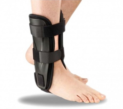 ORIONE Cavigliera con cuscinetti bifoderati in schiuma